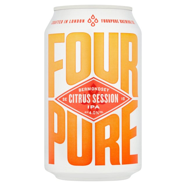 Fourpure Citrus Session IPA   12 x 330ml GOODS M&S   