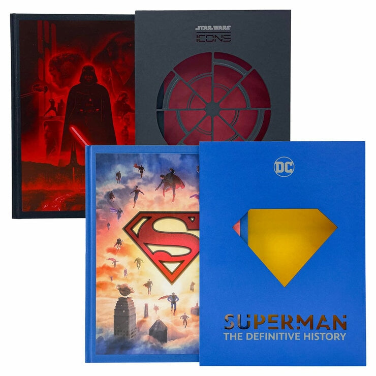 Superman Definitive History hardback book, UK version