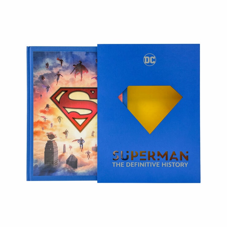 Superman Definitive History hardback book, UK version