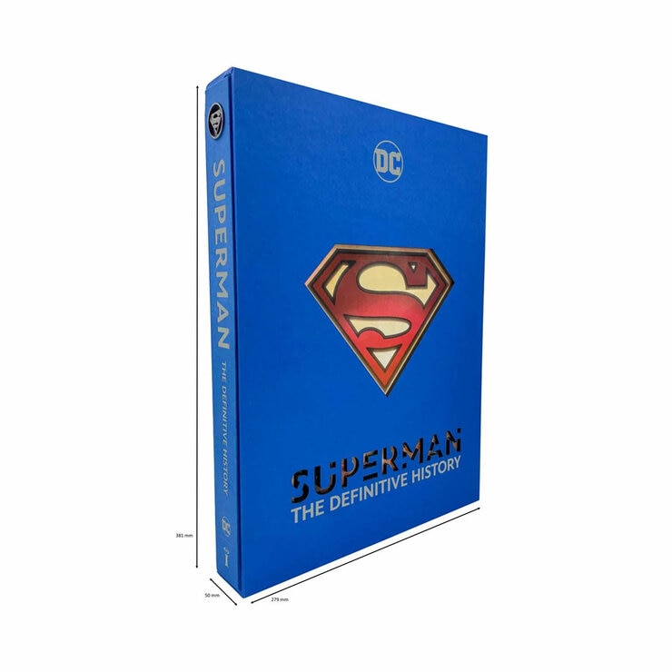 Superman Definitive History hardback book, UK version