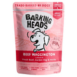 Barking Heads Beef Waggington Wet Dog Food Pouch   300g GOODS M&S   