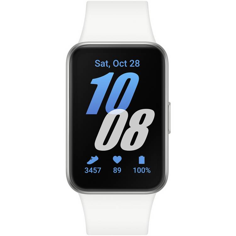 Samsung Galaxy Fit3 smart watch white 40mm (British brand)