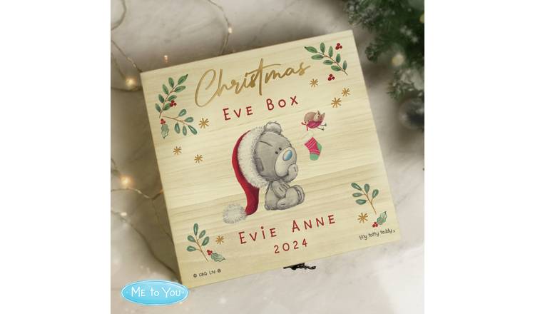 Personalised Message Winter Explorer Christmas Keepsake Box GOODS Argos