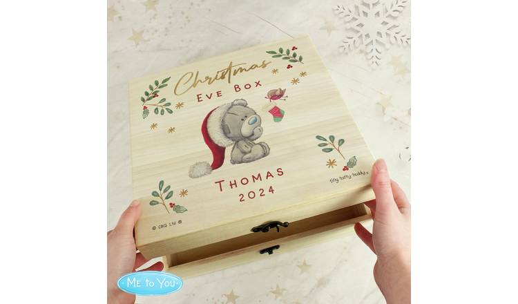 Personalised Message Winter Explorer Christmas Keepsake Box GOODS Argos