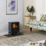 Dimplex Brayford electric stove black 2kW, imported from the UK