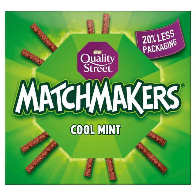 Quality Street Matchmakers Cool Mint   120g GOODS M&S   