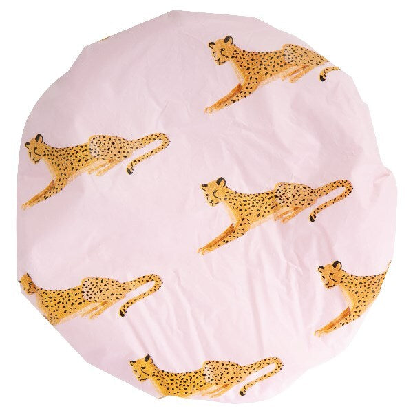 Brushworks Reversible Shower Cap - Leopard Pattern GOODS Superdrug   