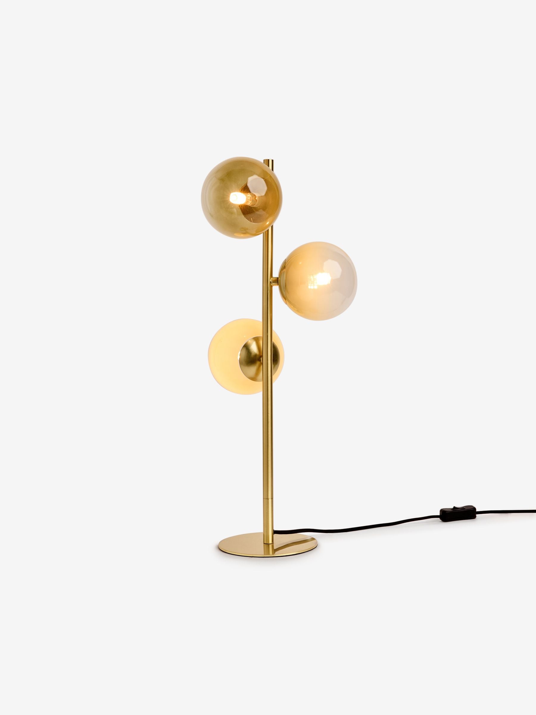 MADE.COM green ombre globe table lamp 59 cm, UK version