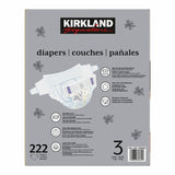 Kirkland Signature Windeln Größe 3 222er Pack (britische Marke)