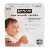 Kirkland Signature Windeln Größe 3 222er Pack (britische Marke)