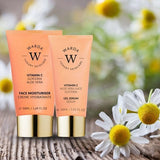 WARDA Glow Boost vitamin C moisturizer and serum (British brand)