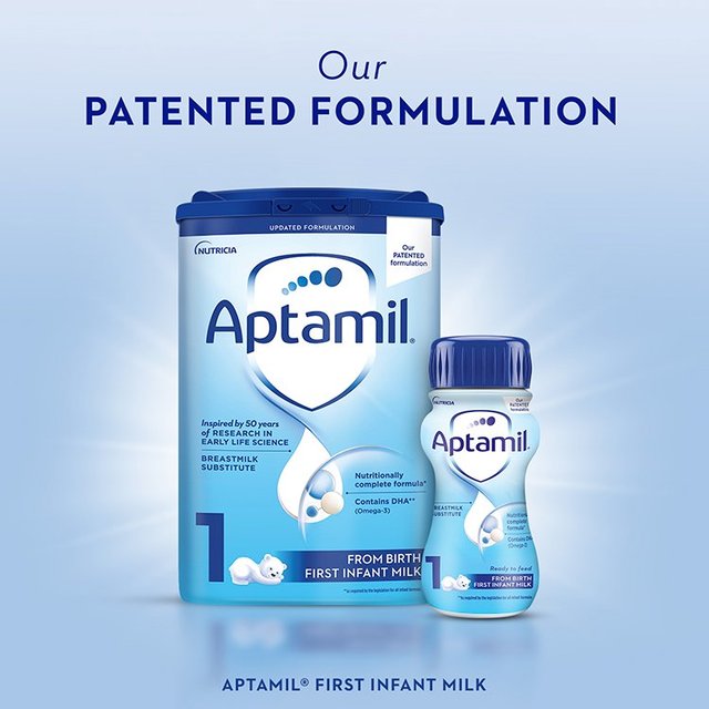 Aptamil 1 First Baby Milk Formula Powder from Birth   800g GOODS M&S   