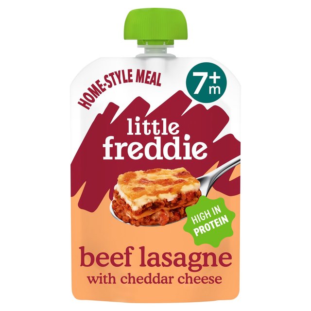 Little Freddie Organic Baby Food Beef Lasagne with Cheese   130g GOODS M&S   