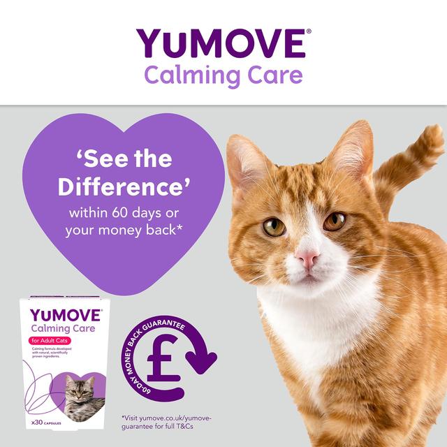 YuMOVE Cat Stress & Anxiety Supplement GOODS M&S   