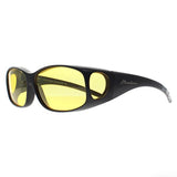 Montana fitover sunglasses black polarized yellow lenses - British product