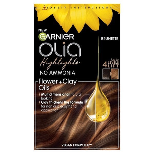 Garnier Olia Highlights for Brunettes Permanent Hair Dye GOODS Superdrug   