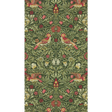 Morris & Co. Birds in a Wooded Dell green wallpaper, UK version
