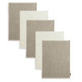 Habitat zig zag tea towels pack of 5 66x46cm (British brand)