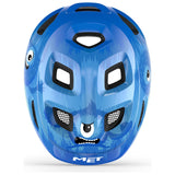 Met Hooray kids helmet Blue Monsters Glossy, UK version