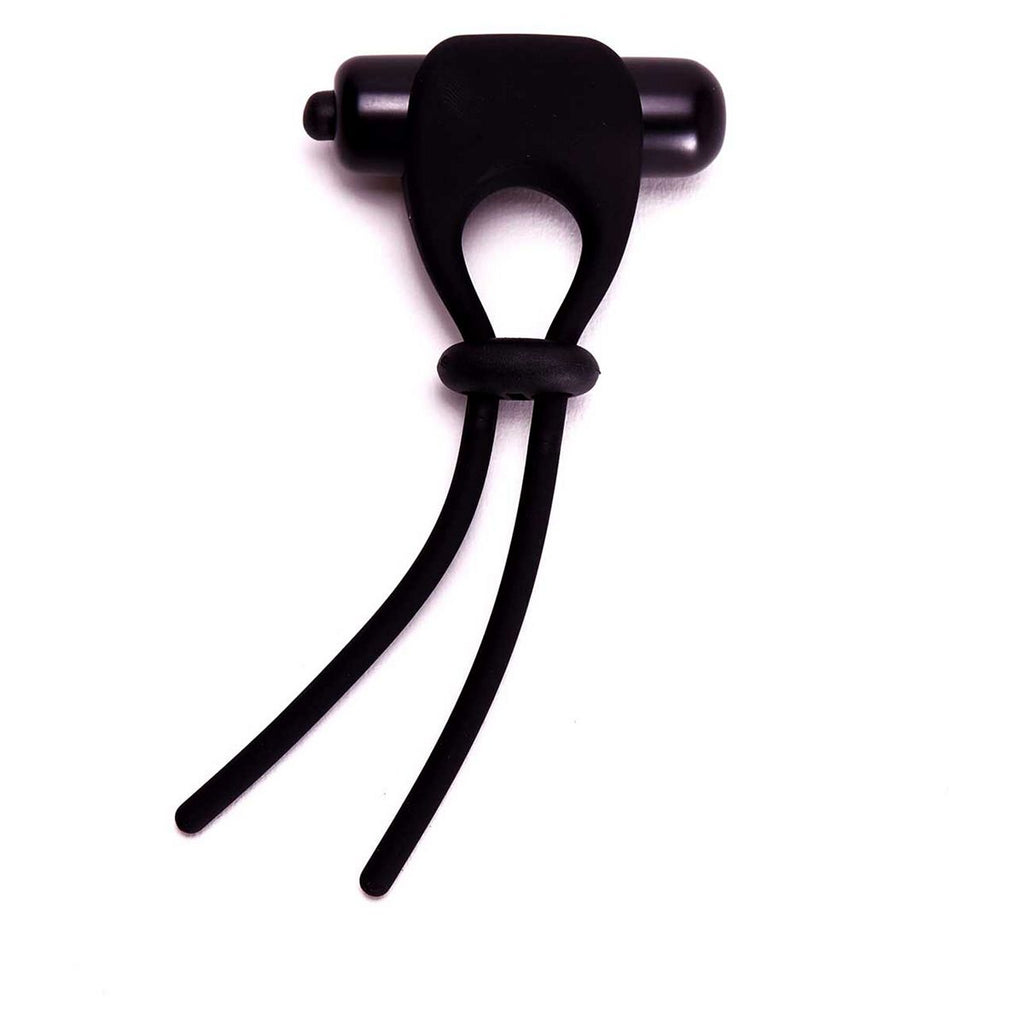 Ann Summer Vibrating Adjustable Cock Ring Black