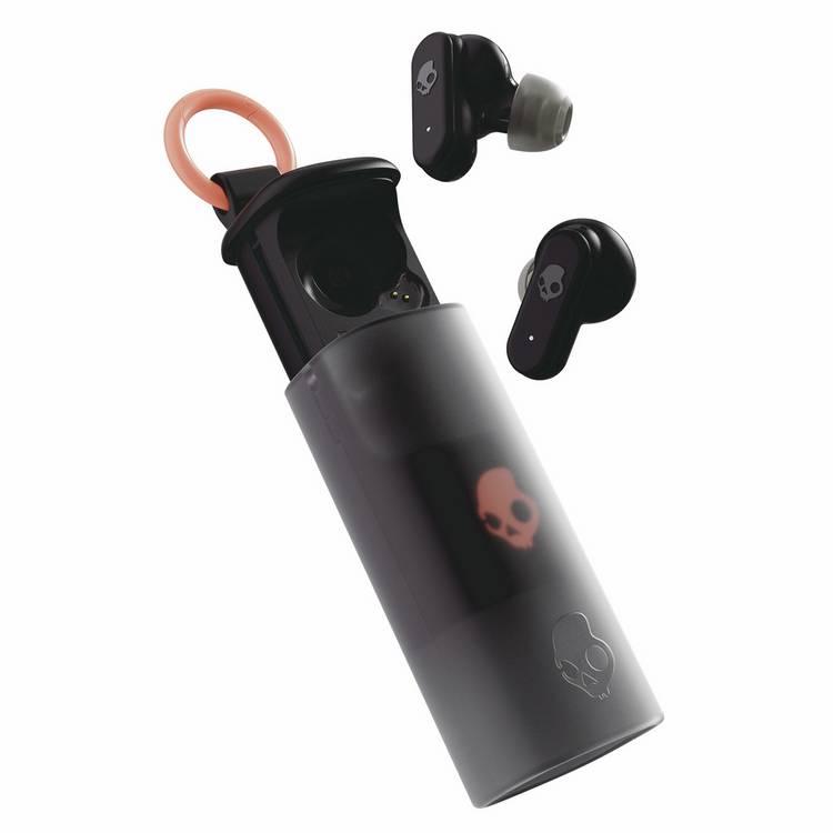 Skullcandy true wireless earbuds black, imported from the UK
