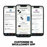Skullcandy true wireless earbuds black, imported from the UK