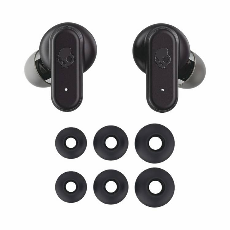 Skullcandy true wireless earbuds black, imported from the UK