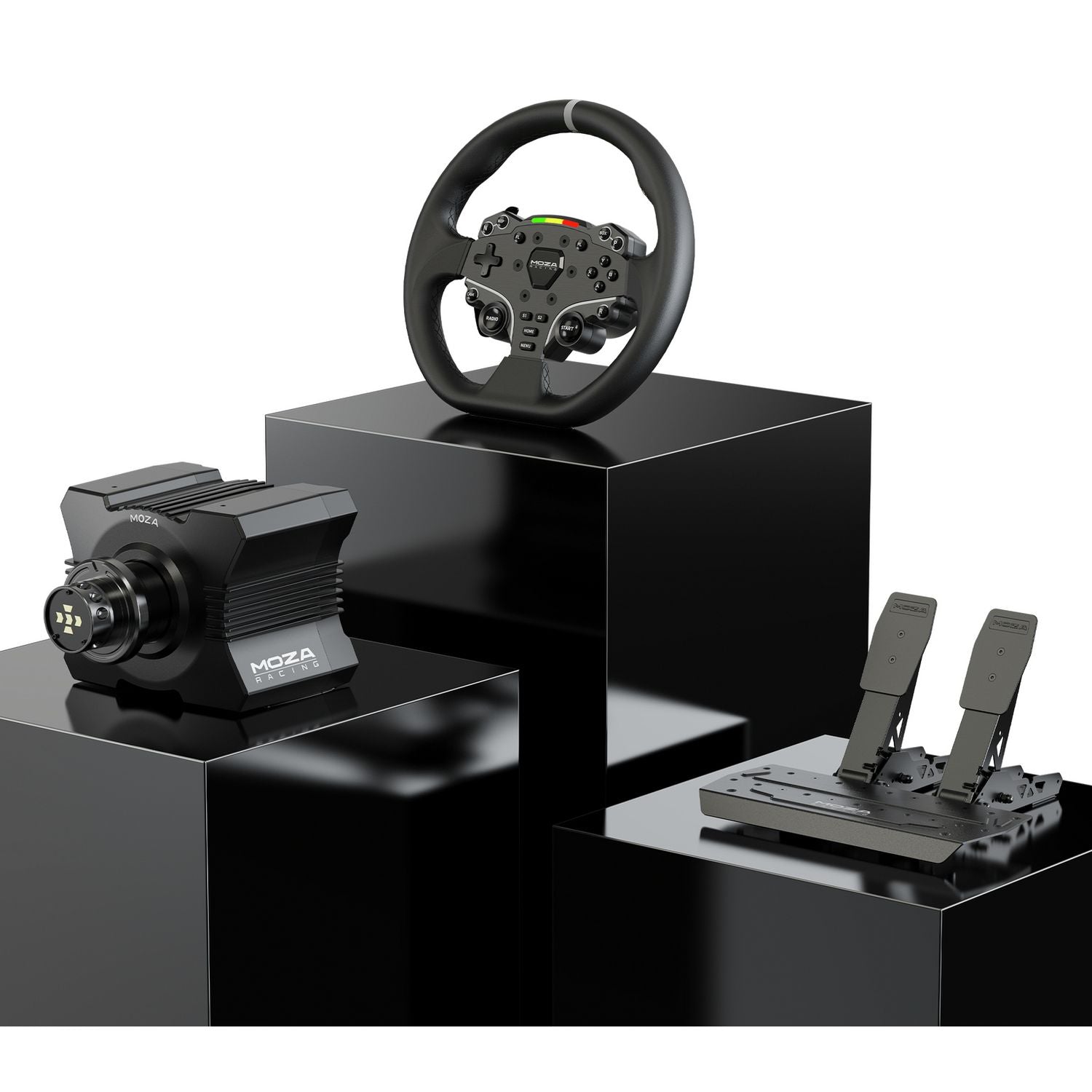 MOZA Racing R5 sim racing bundle - British product