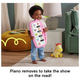Fisher Price pink kick and play piano gym, UK version