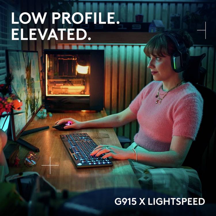 Logitech G915 X wireless gaming keyboard, UK version