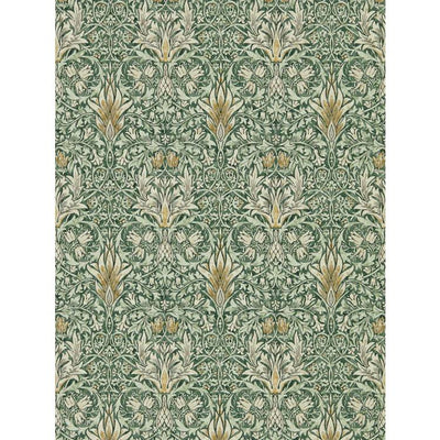 Argos Morris & Co. Snakeshead Green Floral Wallpaper- Buy online at McGrocer