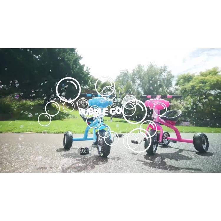 Xootz Bubble Go Trike Blue kids tricycle, imported from the UK