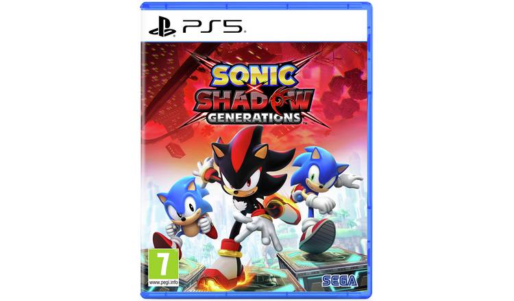 Sega Sonic X Shadow Generations PS5 game (British brand)