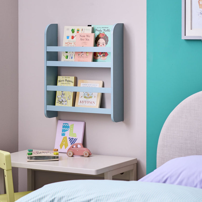 Habitat kids wall mounted mini shelf white (British brand)