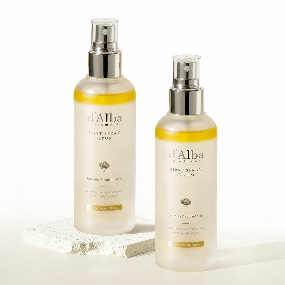 d'Alba White Truffle spray serum 2x180ml, UK version