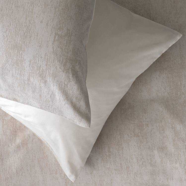 Habitat metallic jacquard cream bedding set single - British product