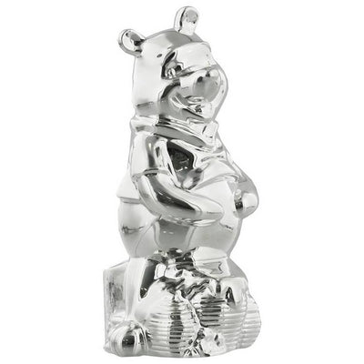 Argos Disney Winnie the Pooh Silver Plated Money Box 15cm- Buy online at McGrocer