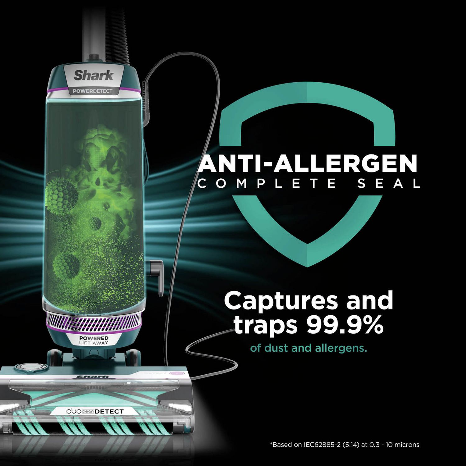 Shark PowerDetect upright corded vacuum cleaner, UK version