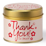 Lily-Flame Thank You Candle Tin GOODS M&S   