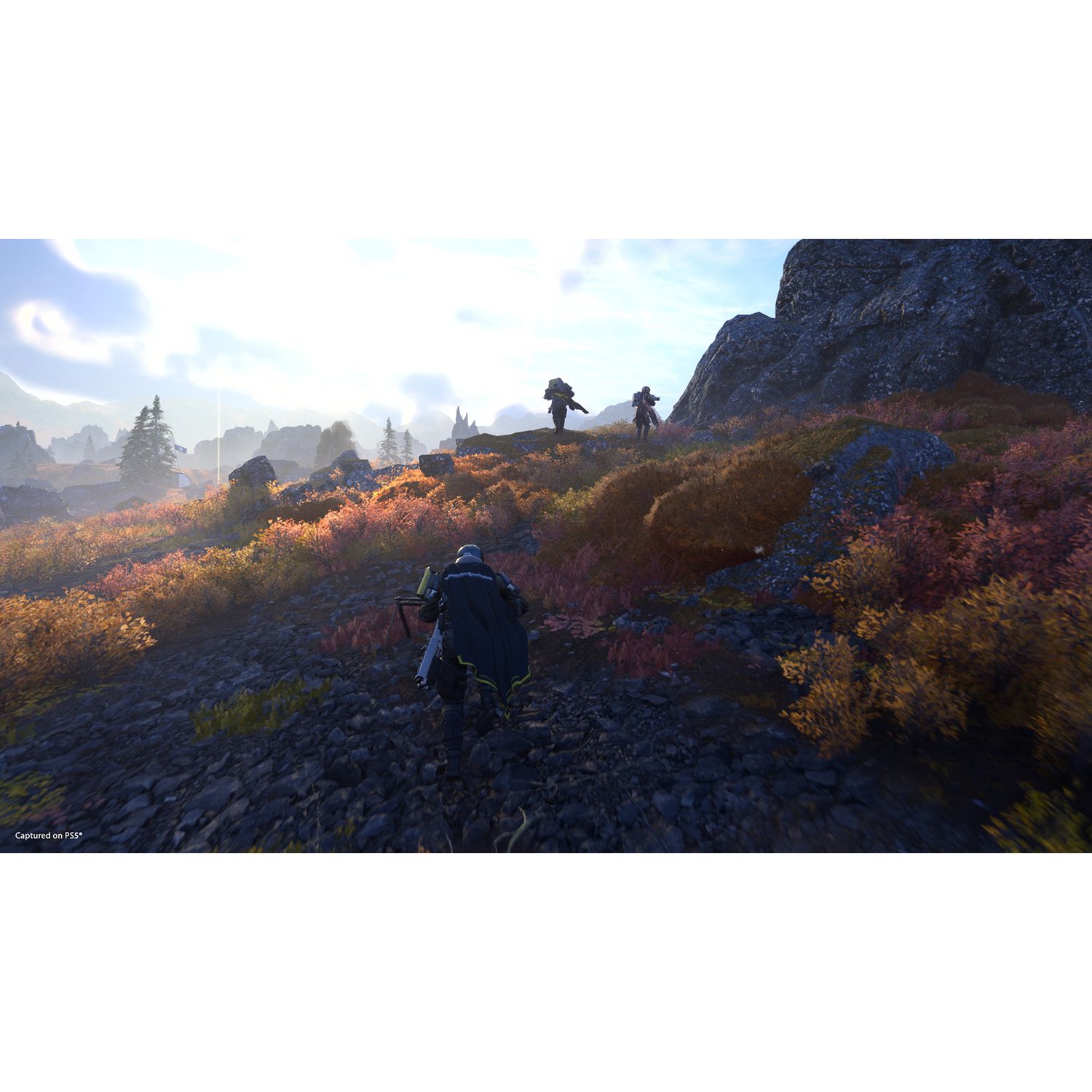 Helldivers 2 PS5 game disc, imported from the UK