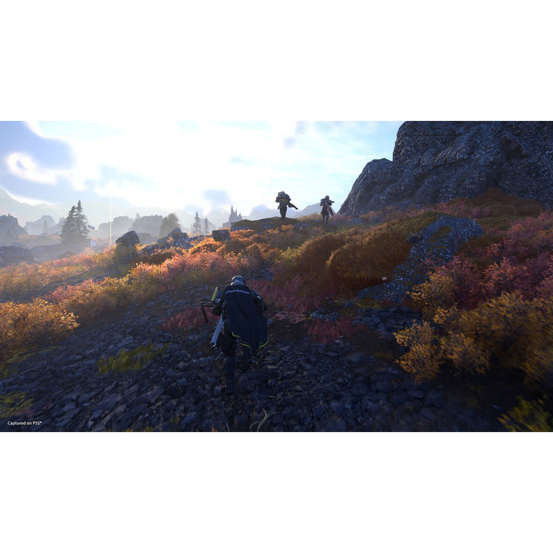 Helldivers 2 PS5 game disc, imported from the UK