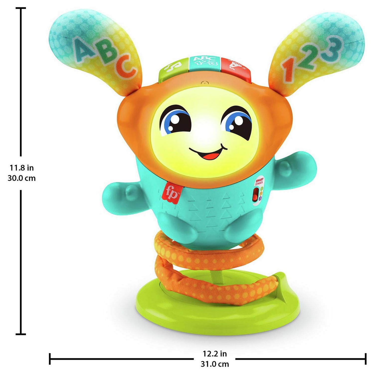 Fisher-Price DJ Bouncin' Beats musical toy, imported from the UK