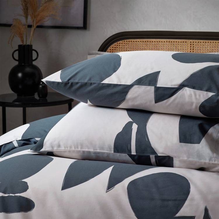 Hoem Meta printed dusk bedding set single size - British product