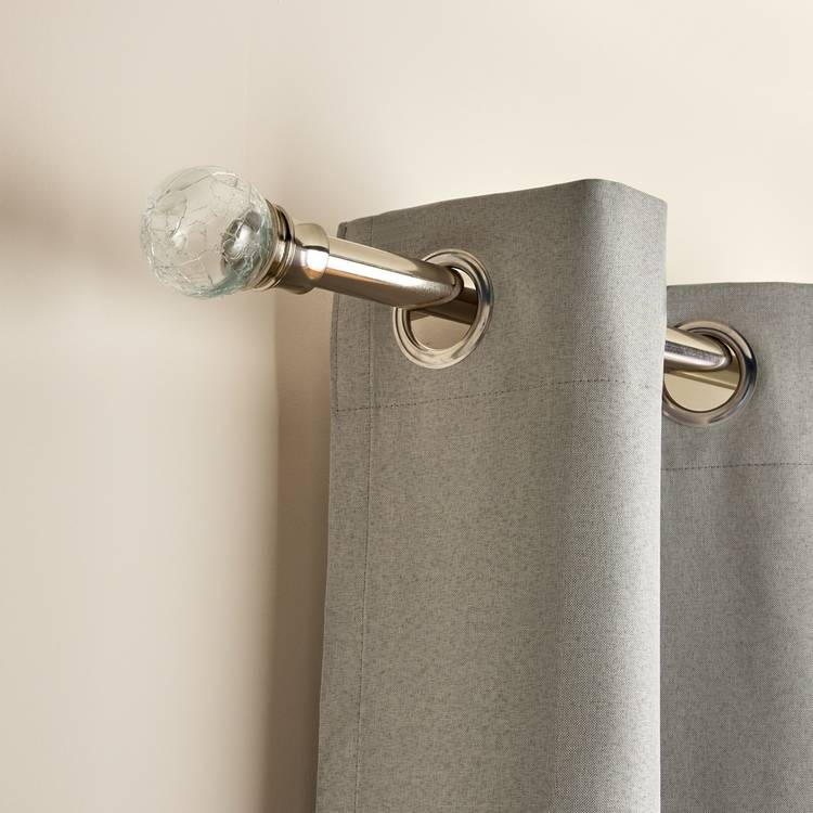 Argos Home steel extendable curtain pole 110-300cm (British brand)