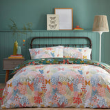 furn Forage Floral Teal Bedding Set - King size