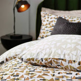 Hoem toffee printed bedding set single - British product