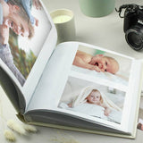 Personalised 30th wedding anniversary photo album with special message (British brand)
