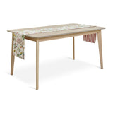 Habitat table runner reversible berry stripe 220x33cm, imported from the UK