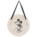 Disney Mickey Mouse ceramic home plaque (British brand)