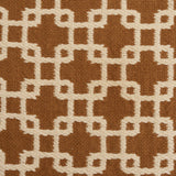 Habitat Chain Geo woven throw brown 125x150cm (British brand)
